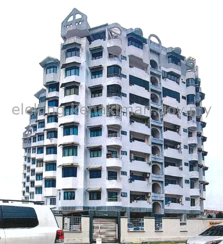 4-8, 4th floor, Kondominium Pasir Mutiara, Jalan Ujong Pasir, 75050, Melaka, Melaka - Auction Condominium