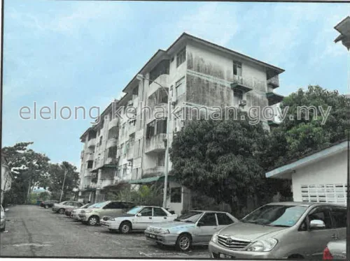 Unit No. A-4-03, Tingkat 4, Rumah Pangsa Taman Cheng Ria, 75250, Cheng, Melaka - Auction Flat