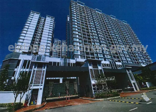 Unit No. C-8-11, TINGKAT 8, PANGSAPURI TUN PERAK @ SG MELAKA, JALAN TUN PERAK, 75300, MELAKA, Melaka - Auction Serviced Apartment
