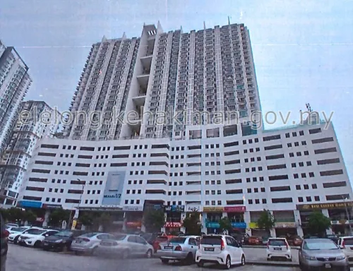 Unit No. 25-5, Menara U2, Jalan Boling Padang 13/62, Seksyen 13, 40100, Shah Alam, Selangor - Auction Serviced Apartment