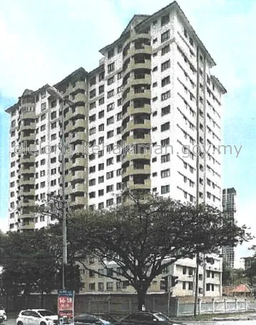 Unit No. D-5-1, Block D, Anjung Hijau Apartment, Jalan 1/155B, Bukit Jalil, 57000, Kuala Lumpur - Auction Apartment