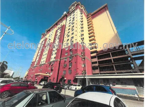 Unit No. A-17-24, Blok A,, Mentari Court, Jalan PJS 8/9, Taman Seri Mentari, 46150, Petaling Jaya, Selangor - Auction Apartment