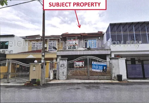 No. 38, Jalan Damai Perdana 3/3A, Bandar Damai Perdana Cheras, 43200, Cheras, Selangor - Auction Terrace