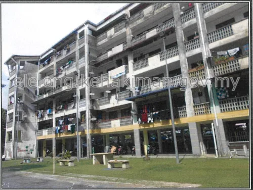 Unit No. 3- 3-16, Pangsapuri Melati, Jalan Metafasa U16/3, Taman Bukit Subang, Seksyen U16, 40160, Shah Alam, Selangor - Auction Apartment