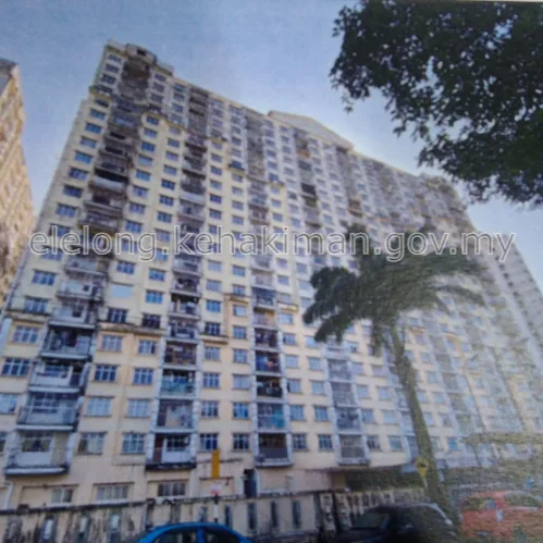 B- 12-17, Villa Krystal, Jalan Silat Lincah, Bandar Selesa Jaya, 81300, Skudai, Johor - Auction Apartment
