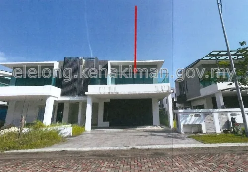 No. 12A, Jalan Barat Laut 5, D'Island Residence, 47130, Puchong, Selangor - Auction Semi-Detached