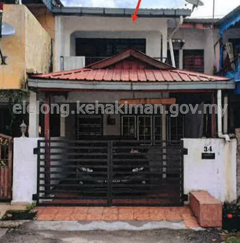 NO.34, MEDAN BERCHAM SELATAN 1, TAMAN SYUKUR, 31400, IPOH, Perak - Auction Semi-Detached