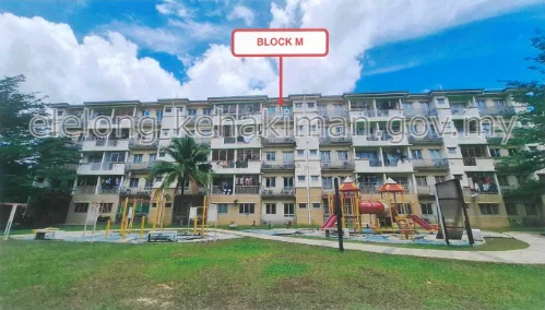 M- 2-05, Blok M, Jalan Cheras Intan 9, Taman Cheras Intan, 43200, Cheras, Selangor - Auction Apartment