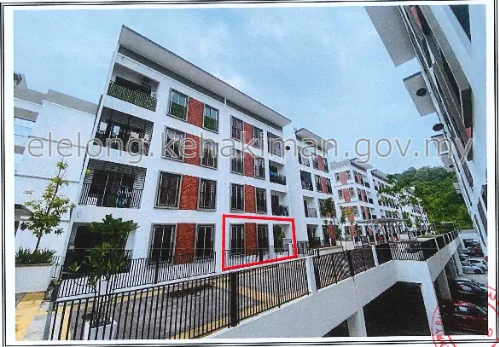 UNIT NO. B-2-16, BLOCK B, JALAN BUKIT CITRA 10/2, CITRA EMBUN, TAMAN BUKIT CITRA, 71700, MANTIN, Negeri Sembilan - Auction Apartment