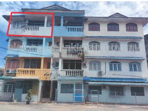 No. 863-3A, Jalan Baru, Taman Tasik Emas, 31900, Kampar, Perak - Auction Apartment