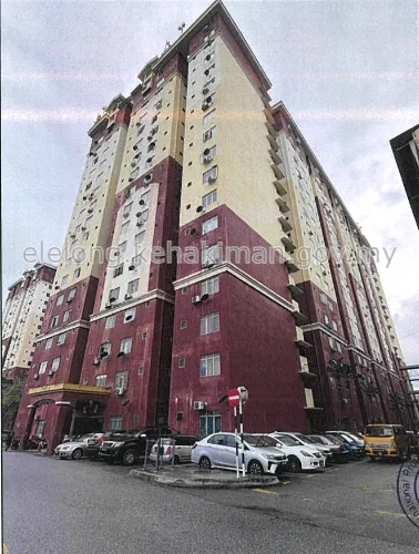 No. E-15-19, Blok E, Mentari Court, Jalan PJS 8/9, Taman Seri Mentari, 46150, Petaling Jaya, Selangor - Auction Apartment