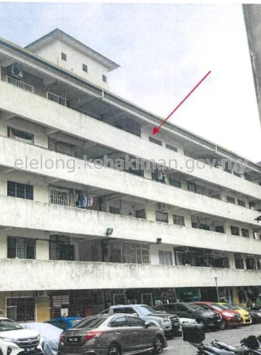 Unit No. C1-4-05, Pangsapuri Sri Proton, Lorong Samarinda 6A, 41000, Klang, Selangor - Auction Apartment