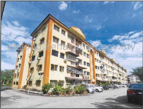 Unit No. B-4-10 Block B, Pangsapuri Sri Anggerik, Jalan Bandar Puchong Jaya, Bandar Puchong Jaya, 47170, Puchong, Selang - Auction Apartment