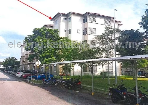 UNIT NO. D-5-06, PANGSAPURI AKASIA, PERSIARAN KASUARINA, BANDAR BOTANIK, 41200, KLANG, Selangor - Auction Apartment