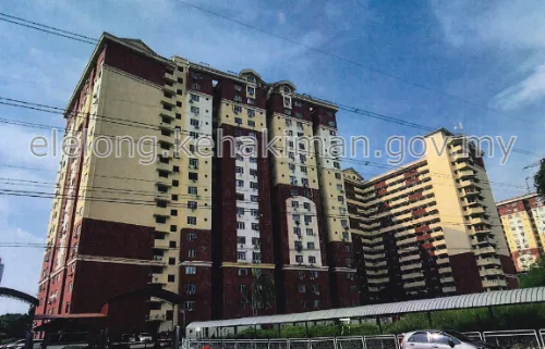 No. G-11-04, Blok G, (on site is No. G-11-4, Tower G), MENTARI COURT, JALAN PJS 8/9, TAMAN SERI MENTARI, 46150, PETALING - Auction Apartment