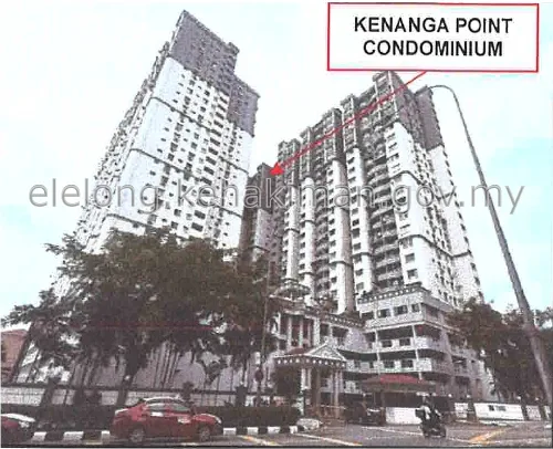 Unit No. A-24-8, Block A, Kenanga Point Condominium, Jalan Gelugor, Off Jalan San Peng, 55200, Kuala Lumpur, Wilayah Per - Auction Condominium