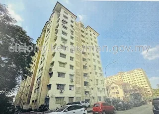 A-8-5 BLOK A, IRIS APARTMENT, JALAN 2/109C, TAMAN ABADI INDAH, OFF JALAN KELANG LAMA, 58100, KUALA LUMPUR, Wilayah Perse - Auction Apartment