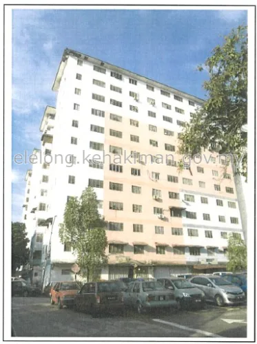 Unit No. B-10-13, Block B, Pangsapuri Angsana, Persiaran Mewah, USJ 1, 47620, Subang Jaya, Selangor - Auction Flat