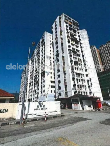 UNIT NO. 46-11-17, JALAN VAN PRAAGH, DESA GREEN, 11600, JELUTONG, Pulau Pinang - Auction Flat