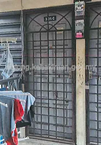 Unit No. 3-05 Blok C, Pangsapuri Pauh Damai, Jalan Pauh 1, 13500, Permatang Pauh, Pulau Pinang - Auction Flat