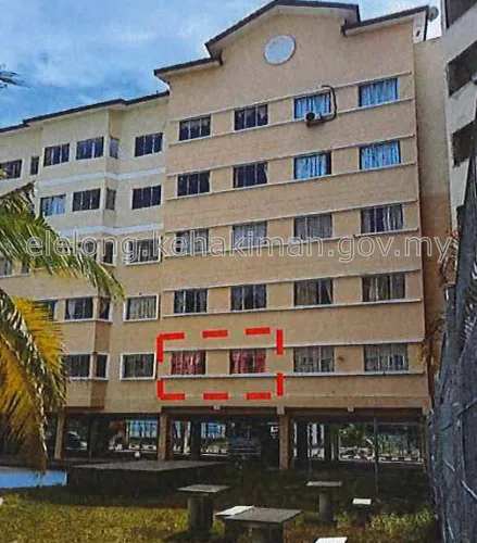 NO. D-1-28, PD TIARA BAY APARTMENTS, BATU 13 JALAN PANTAI, 71250, PASIR PANJANG, PORT DICKSON, Negeri Sembilan - Auction Apartment