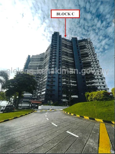 Unit No. 04-01, (juga dikenali sebagai Unit No. 03A-01), Blok C, Pangsapuri Seri Mutiara, Jalan Persiaran Seri Alam, Ban - Auction Condominium