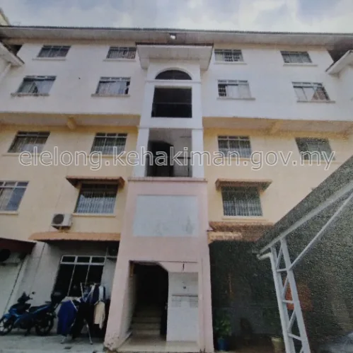 Unit No. J-04-12, Pangsapuri Sri Awana, Jalan Silat Lincah, Bandar Selesa Jaya, 81300, Skudai, Johor - Auction Apartment