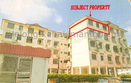 No. 04-08, Block Q, Jalan Cenderai 19, Bandar Baru Kota Puteri, 81750, Masai, Johor - Auction Flat