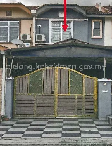 No. 41, Jalan Bestari 28/1, Taman Bestari Indah, 81800, Ulu Tiram, Johor - Auction Terrace