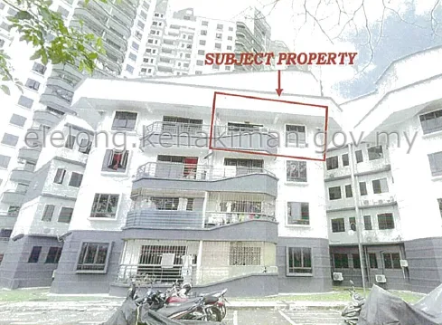 UNIT NO.04-02, BLOK E, PANGSAPURI SERI MUTIARA, BANDAR SERI ALAM, 81750, MASAI, Johor - Auction Apartment