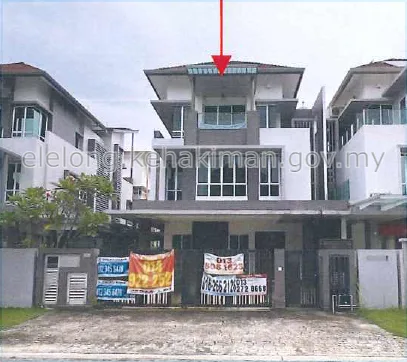 No. 3, Jalan Setia Damai U13/14J, Setia Alam, Seksyen U13, 40170, Shah Alam, Selangor - Auction Semi-Detached