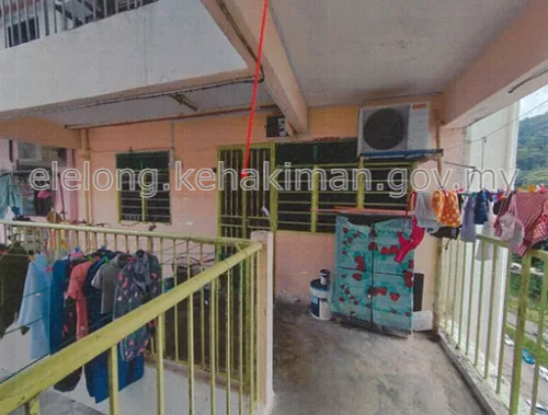 Unit No. 4E-1512, Lorong Semarak Api 1, Mukim 13, 11500, Ayer Itam, Pulau Pinang - Auction Flat