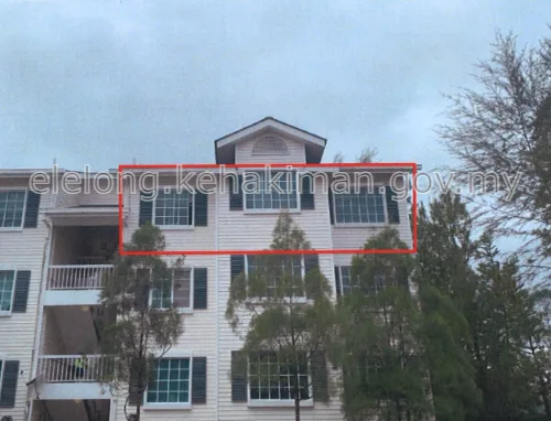 No. 01-3, Blok 1, Aras 3, Persiaran Residensi, Bandar Agacia, 31910, Kampar, Perak - Auction Town House