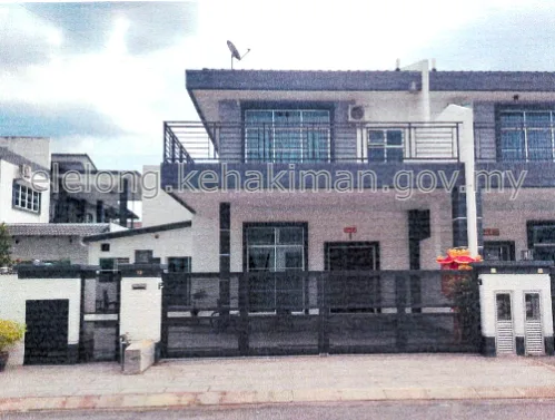 No. 19, Lebuh Bercham Selatan 1/16, Taman Bercham Mas, 31400, Ipoh, Perak - Auction Semi-Detached