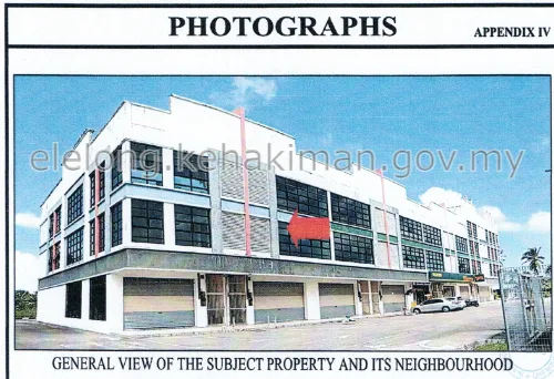 No. 7, Jalan Sejahtera Utama, Taman Sejahtera, 86900, Endau, Johor - Auction Office Building
