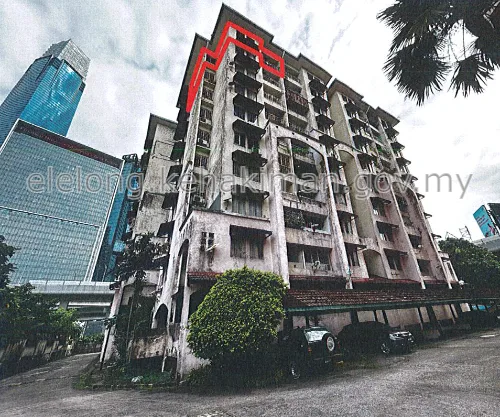 Unit No. 7-9-4, Ixora Apartment, Jalan Tun Razak, 50400, Kuala Lumpur, Wilayah Persekutuan Kuala Lumpur - Auction Apartment