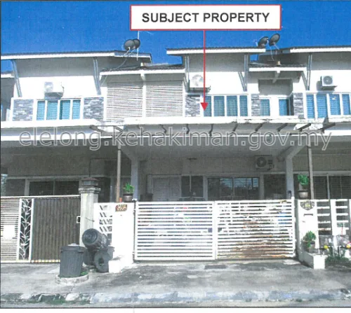 No. 63A, Lorong Sejati 2, Taman Melor Sejati, 36000, Teluk Intan, Perak - Auction Terrace