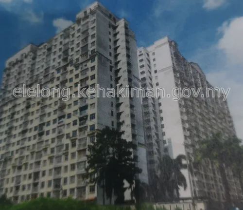 Unit No. A-09-02,, Villa Krystal, Jalan Silat Lincah, Bandar Selesa Jaya, 81300, Skudai, Johor - Auction Serviced Apartment