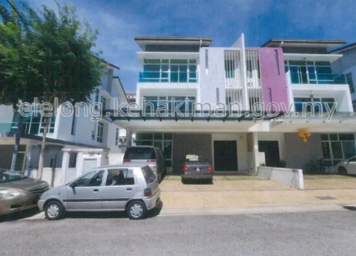 No 10, Ambrosia@ Kinrara Residensi, Jalan DU 6/2, Taman Damai Utama, 47180, puchong, Selangor - Auction Semi-Detached