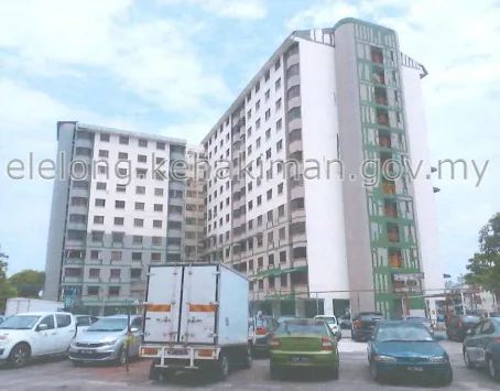 Unit No. 2-10, Blok B, Pangsa Ria, Lebuh Kampung Benggali, 12200, Butterworth, Pulau Pinang - Auction Flat