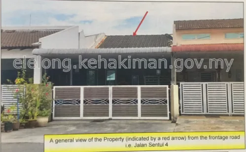 NO 68, JALAN SENTUL 4, TAMAN SENTUL JAYA, 14100, SIMPANG AMPAT, Pulau Pinang - Auction Terrace