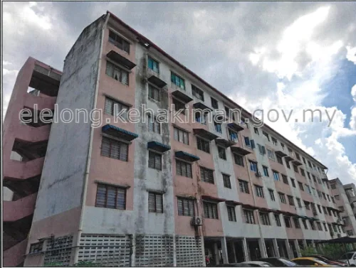 Unit No 51-5-509, RP Kos Rendah, Seksyen 7, 40000, Shah Alam, Selangor - Auction Apartment