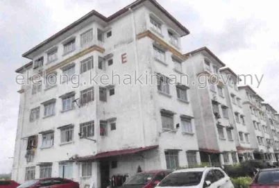 Unit No. E-4-001, Block E, Pangsapuri Seri Melati, Jalan Seri Putra 3/1, Bandar Seri Putra, 43000, Kajang, Selangor - Auction Apartment