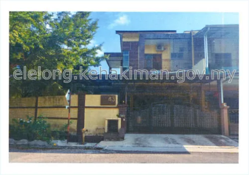 No. 43, Laluan Meru Indah G5, Gerbang Meru Indah, 30020, Ipoh, Perak - Auction Terrace