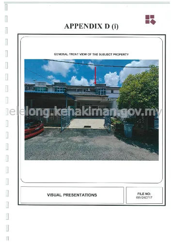 NO. 75, JALAN ANGKASA NURI 39, TAMAN ANGKASA NURI, DURIAN TUNGGAL, 76100, Hang Tuah Jaya,, Melaka - Auction Terrace
