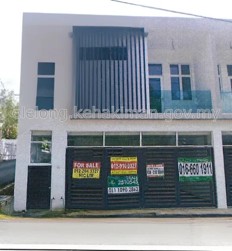 No. 104A, Jalan Seri Duta 4, Taman Muzaffar Shah, 75450, Hang Tuah Jaya, Melaka - Auction Terrace