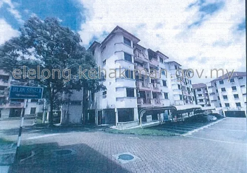 UNIT NO. A-4-4,, SKUDAI VILLA,, JALAN AMAN,, TAMAN SKUDAI BARU,, 81300, SKUDAI, Johor - Auction Apartment