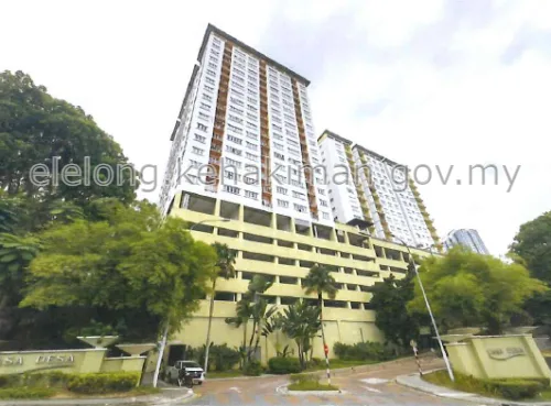 Unit No. C-07-02, Casa Desa Kondominium, No.1 Jalan Desa Utama, Taman Desa, 58100, Kuala Lumpur, Wilayah Persekutuan Kua - Auction Condominium