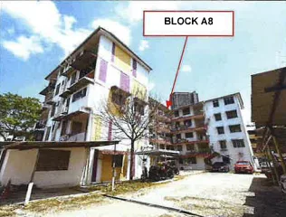 Unit No. 507, Block A8, Jalan 3/27A, Section 1, Wangsa Maju, 53300, Kuala Lumpur, Wilayah Persekutuan Kuala Lumpur - Auction Apartment