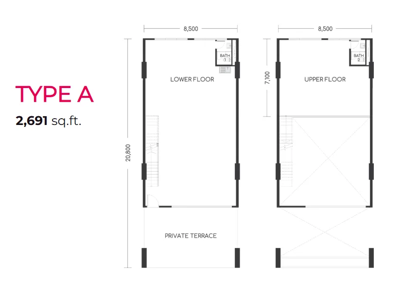 A floor plan